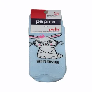 جوراب دخترانه مدل خرگوش کد A06