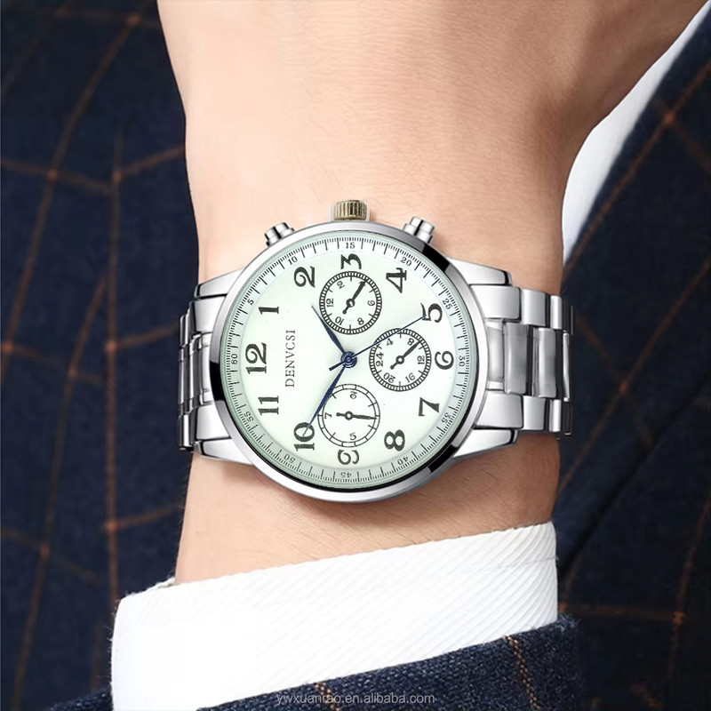 ساعت مچی عقربه‌ای مردانه دنوسی مدل ضد آب کد 12