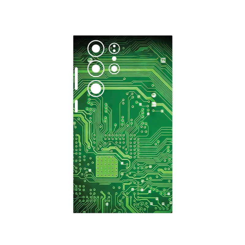برچسب پوششی ماهوت مدل Green_Printed_Circuit_Board مناسب برای گوشی موبایل سامسونگ Galaxy S23 Ultra
