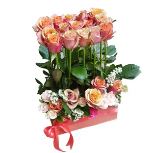 جعبه گل رز مدل 298