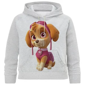 هودی دخترانه مدل M 17 سگ