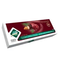 خرما با روکش شکلات توت فرنگی و مغز بادام - 120 گرم