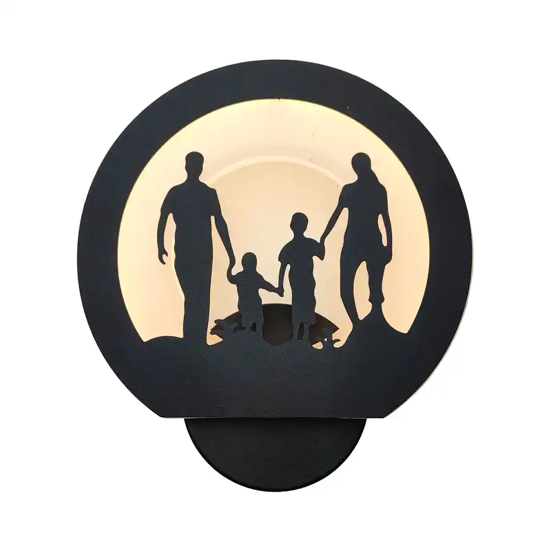 چراغ خواب مدل دیواری طرح خانواده