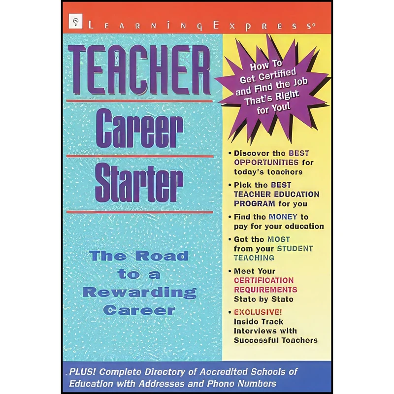کتاب Teacher Career Starter اثر LearningExpress Editors انتشارات Learningexpress, Llc