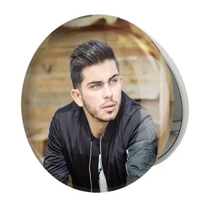 آینه جیبی خندالو طرح ارسلان قاسمی مدل تاشو کد 6316 