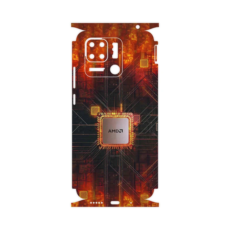 برچسب پوششی ماهوت مدل AMD-FullSkin مناسب برای گوشی موبایل شیائومی Redmi 10 Power