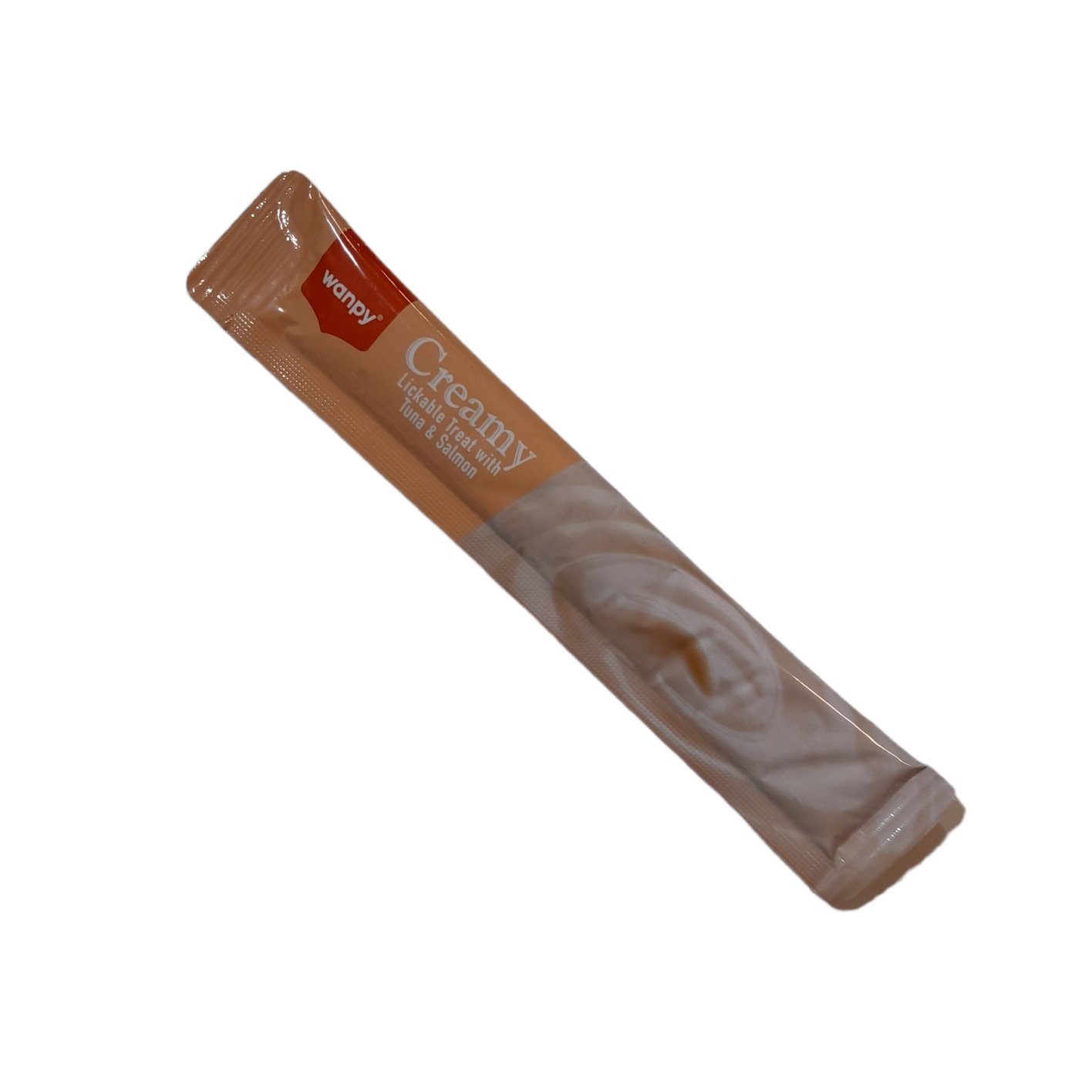 بستنی گربه ونپی ماهی تن و ماهی سالمون مدل خامه ای  وزن 14 گرم