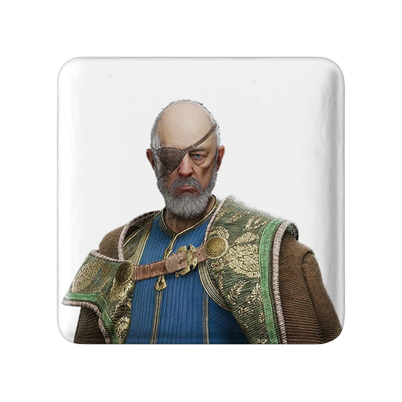 پیکسل خندالو طرح اودین گاد آف وار مدل مربعی کد 30447