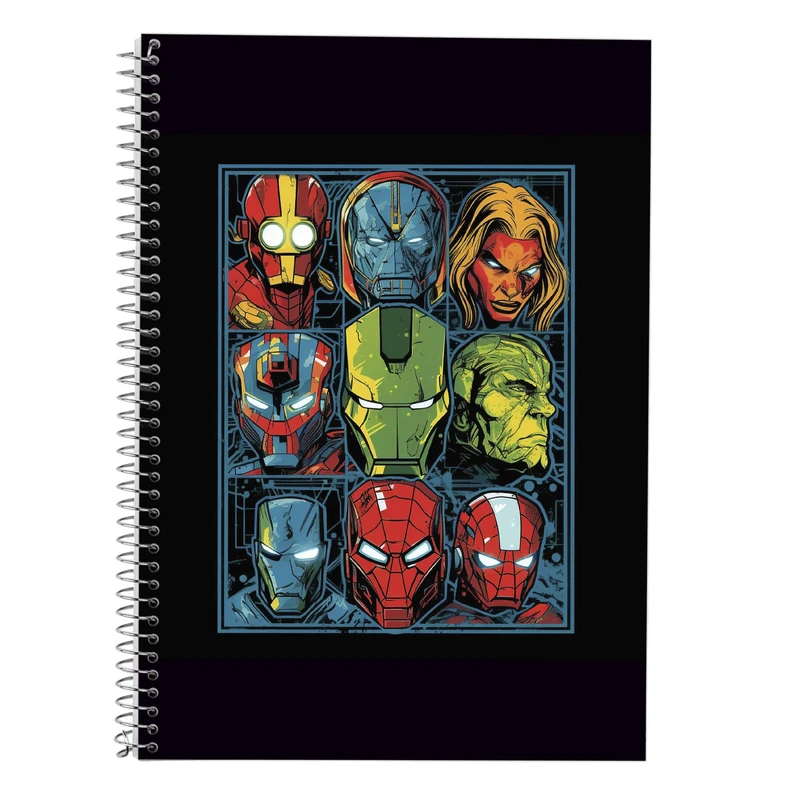 دفتر لغت 50 برگ مدوپد طرح DC کد DF10054