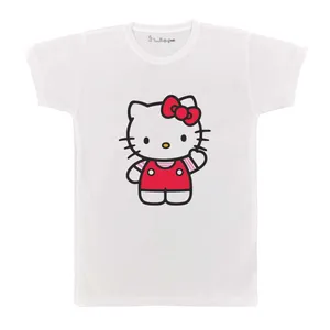 تی شرت بچگانه پرمانه طرح Kitty کد pmt.2402