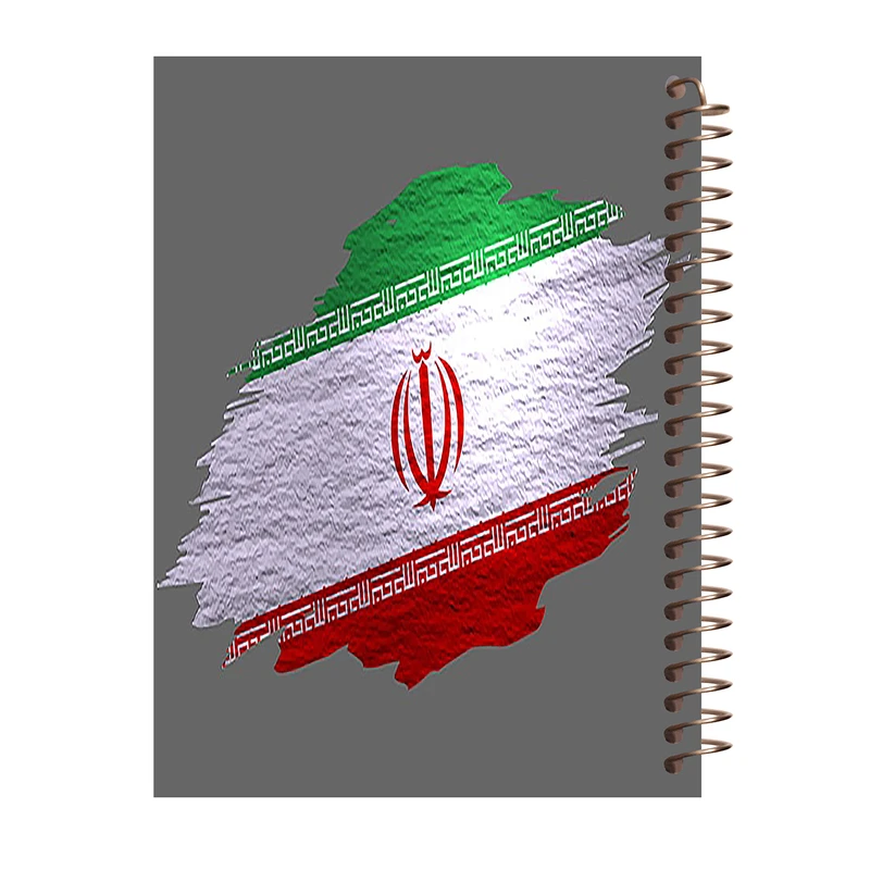 دفتر مشق 100 برگ طرح ایران کد H385