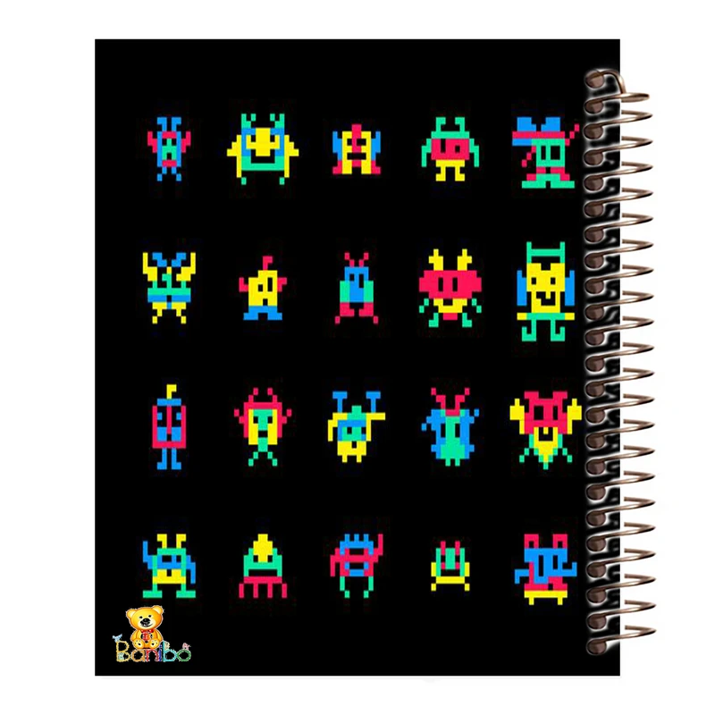 دفتر مشق 100 برگ بانیبو طرح بازی کد 416