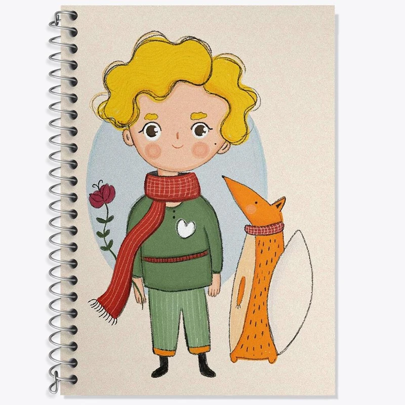 دفتر لغت 50 برگ خندالو مدل شازده کوچولو کد 25795