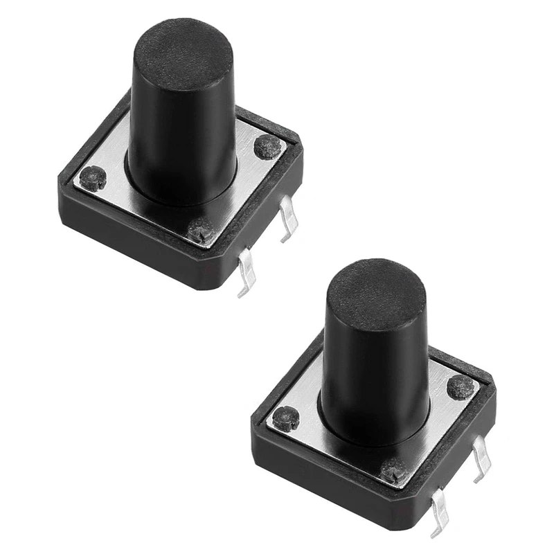 میکرو سوئیچ مدل Vertical-12×12×14-4P بسته 2 عددی