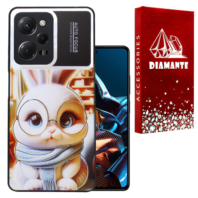 کاور دیامانته مدل Rabbit Rd مناسب برای گوشی موبایل شیائومی Poco X5 Pro