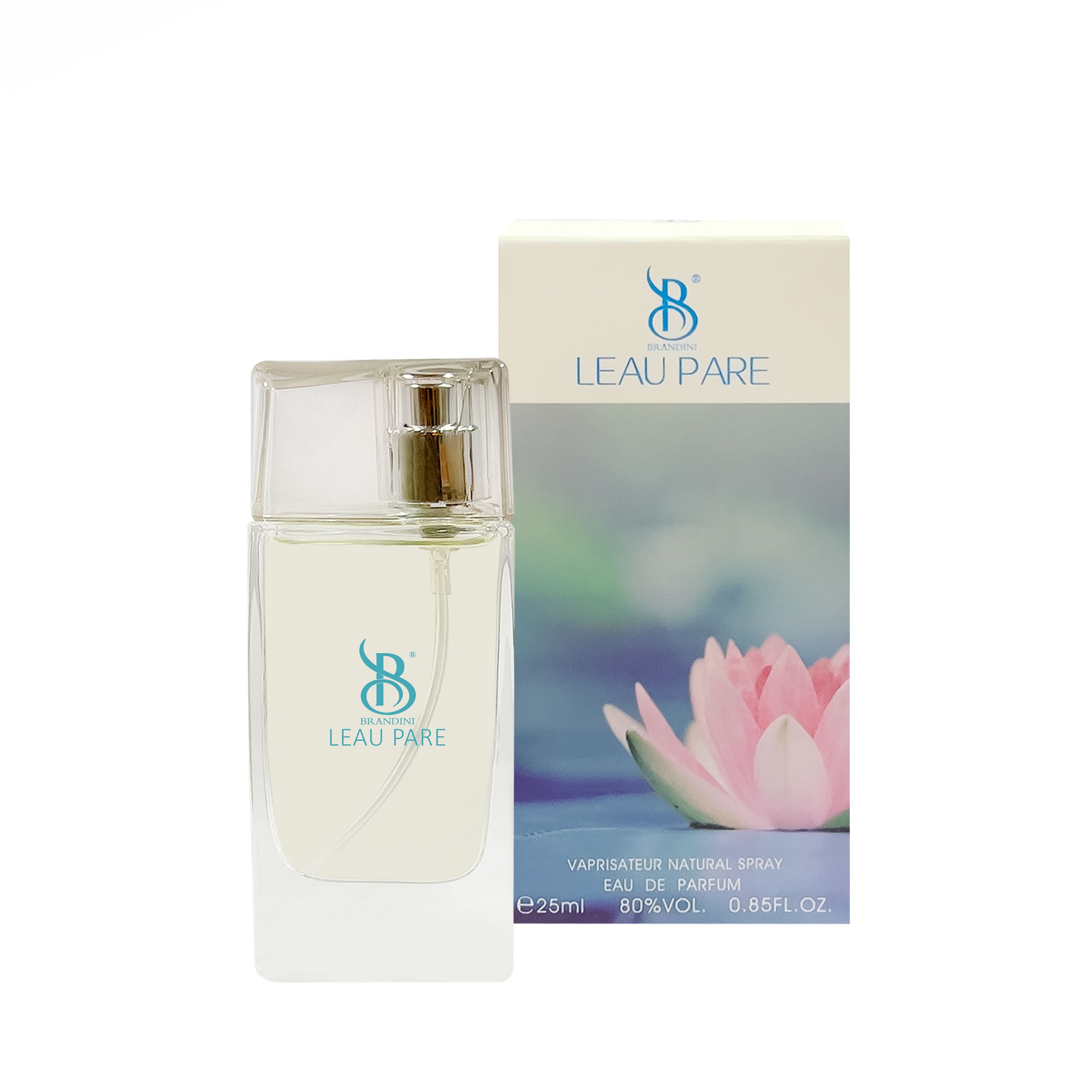 عطر جیبی زنانه برندینی مدل Leau Pare حجم 25 میلی لیتر