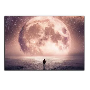 تابلو شاسی بکلیت طرح دریا و ماه و مهتاب مدل SH-S5505