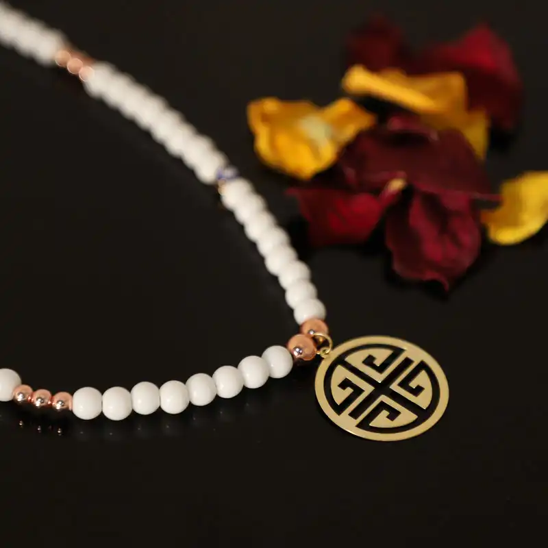 گردنبند طلا 18 عیار زنانه الن نار مدل 10267