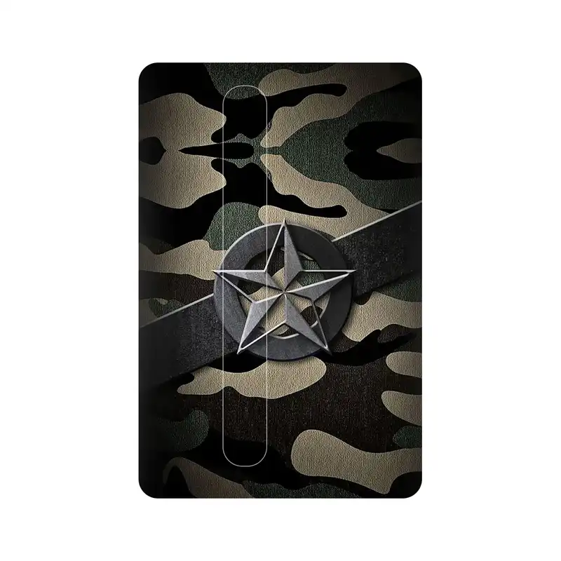 استیکر کارت پیکسل میکسل مدل ارتشی چریکی مجموعه 3 عددی