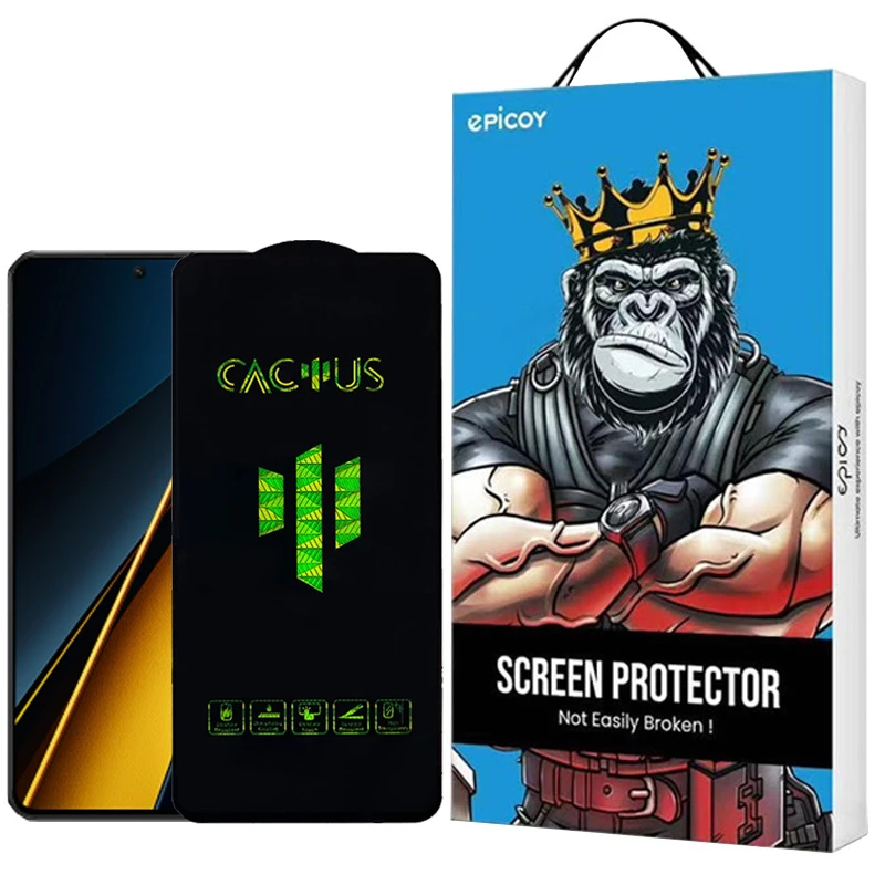 محافظ صفحه نمایش اپیکوی مدل Cactus مناسب برای گوشی موبایل شیائومی Xiaomi Poco X6 Pro/ X6/ M6 Pro 4G 