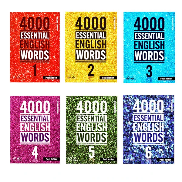 کتاب 4000 Essential English Words Second Edition اثر Paul Nation انتشارات Compass Publishing شش جلدی