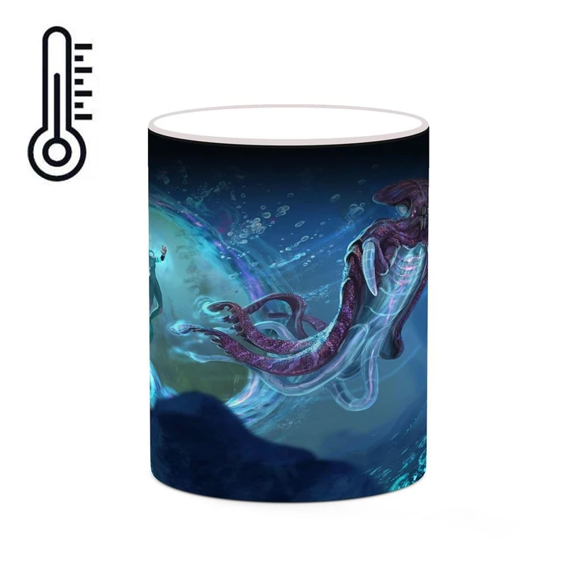 ماگ حرارتی کاکتی مدل بازی Subnautica Game کد mgh30452