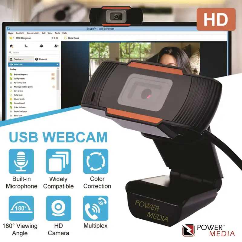 وب کم پاورمدیا مدل PM-WFH