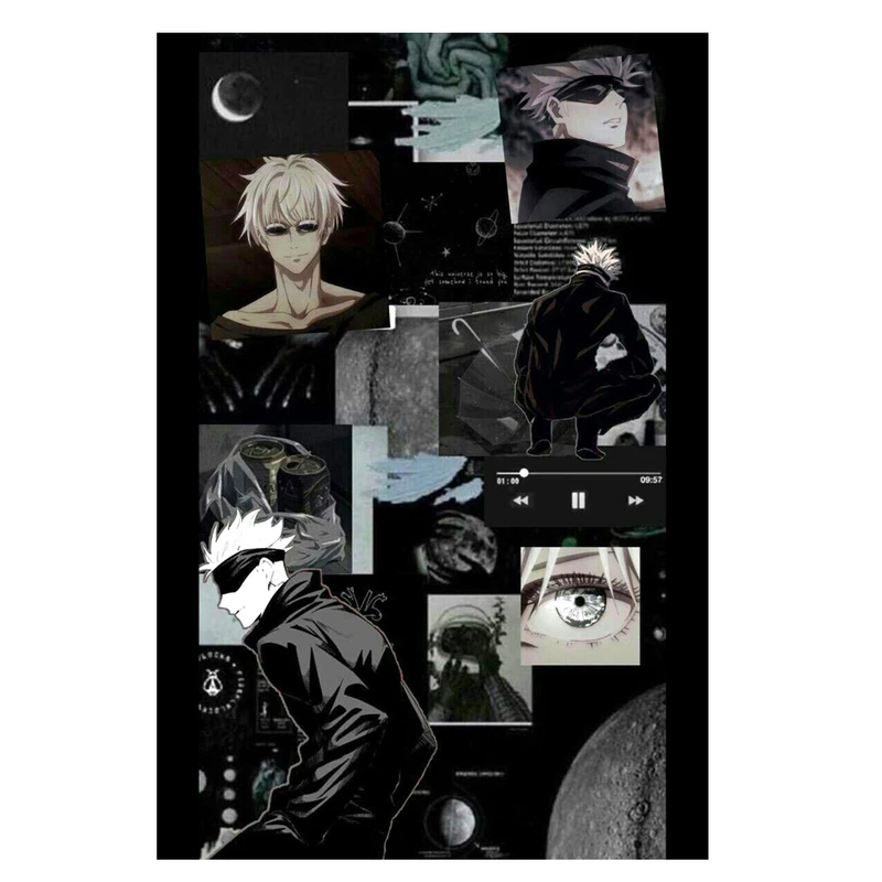 پوستر مدل گوجو ساتورو Satoru Gojo طرح انیمه جوجوتسو کایسن Jujutsu Kaisen کد 240