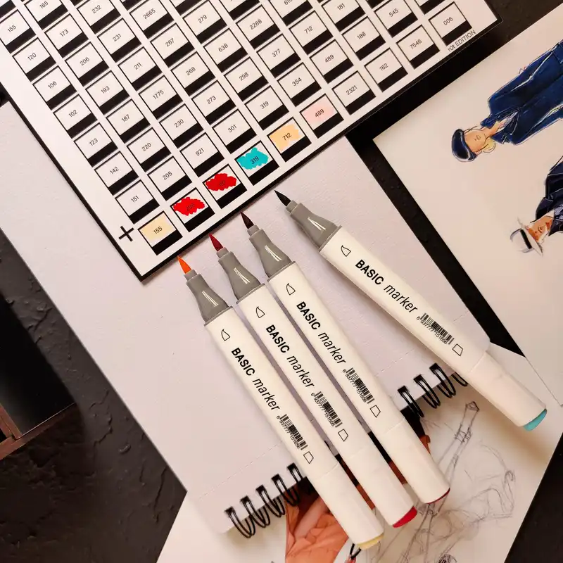 ماژیک راندو بیسیک مدل r0t Edition به همراه استند و دفتر بسته 90 عددی