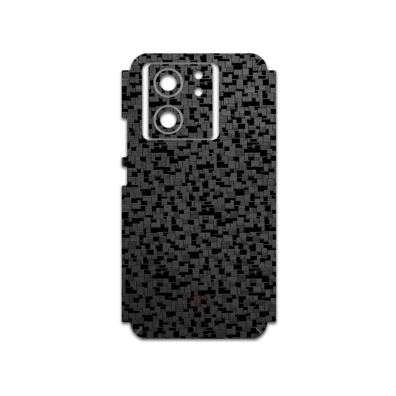 برچسب پوششی ماهوت مدل Black-Silicon مناسب برای گوشی موبایل شیائومی 13T Pro