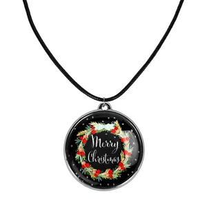 گردنبند خندالو مدل کریسمس Christmas کد 2216622159