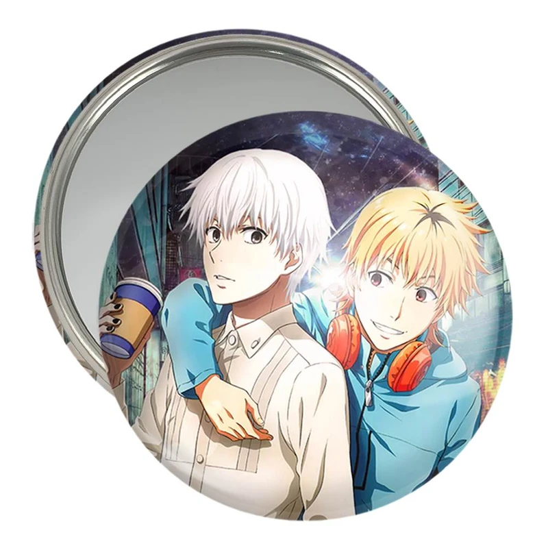 آینه جیبی خندالو مدل کانکی و هیده انیمه توکیو غول Tokyo Ghoul  کد 11888