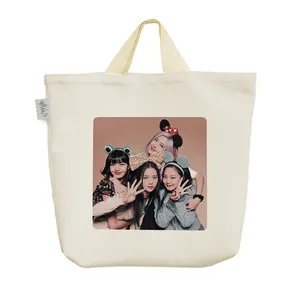 ساک خرید خندالو مدل بلک پینک کد 1293