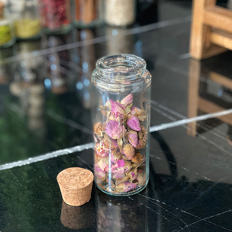 جا ادویه مدل چوب پنبه کد S2-18 مجموعه 18عددی