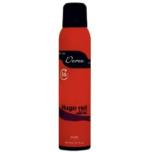 اسپری بدن زنانه دریکس مدل هوگو رد حجم 200 میلی لیتر