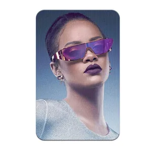 استیکر کارت پرمانه مدل سه بعدی طرح Rihanna کد pm3d.2861