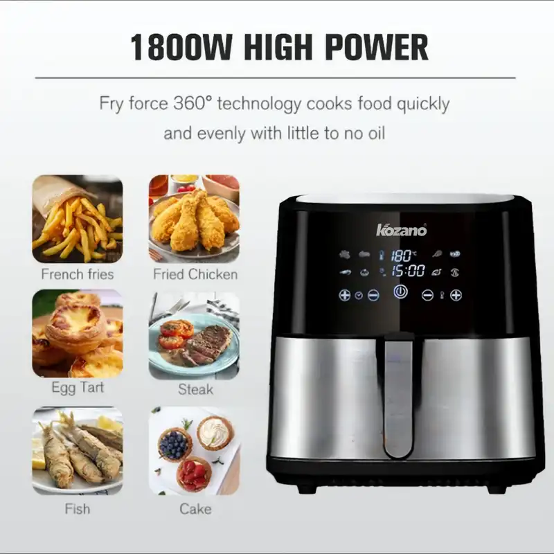 سرخ کن بدون روغن کوزانو مدل KF 816