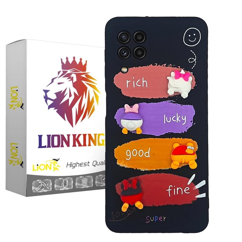 کاور لاین کینگ مدل Dizni مناسب برای گوشی موبایل سامسونگ Galaxy A22 4G