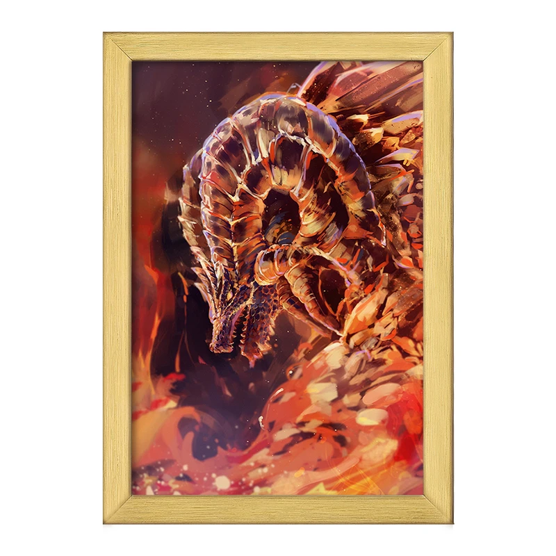 تابلو خندالو طرح بازی شکارچی هیولا (Monster Hunter) کد 33235