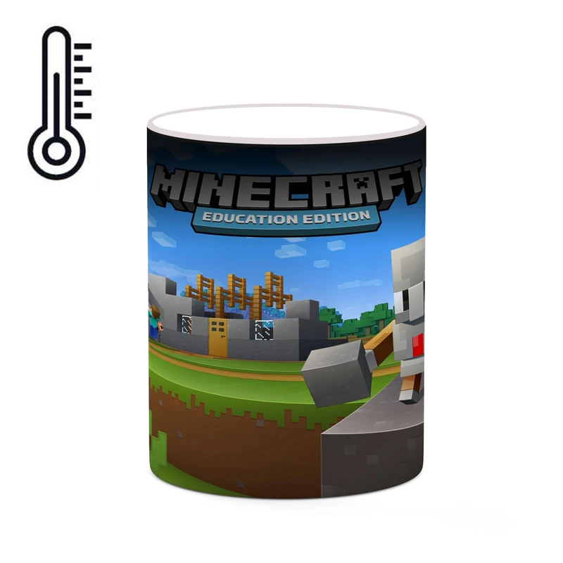 ماگ حرارتی کاکتی طرح ماینکرافت minecraft مدل mgh41407