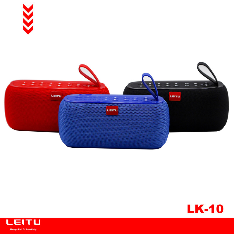 اسپیکر بلوتوثی قابل حمل لیتو مدل PORTABE SPEAKER LEITU LK-10