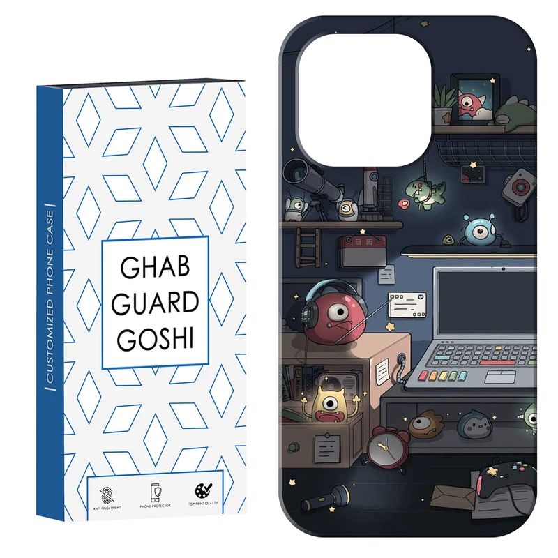 کاور قاب گارد گوشی طرح فانتزی کد Dimo-883 مناسب برای گوشی موبایل اپل  IPHONE 15 PRO 