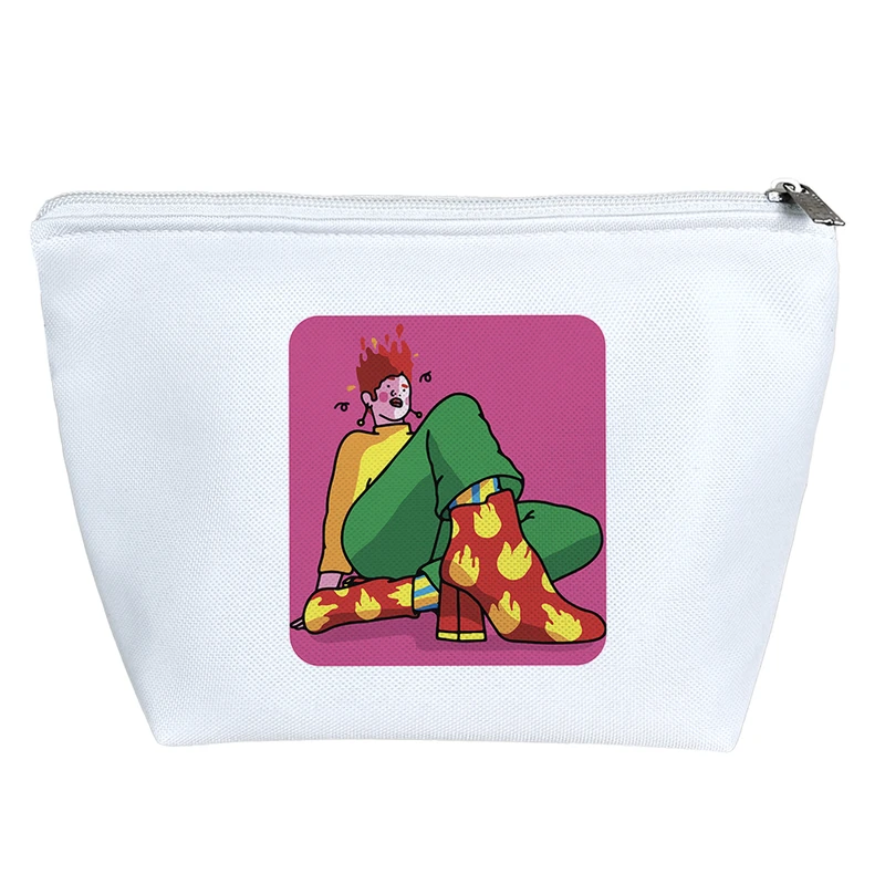 کیف لوازم آرایش دخترانه خندالو مدل دختر جوان کد 7149