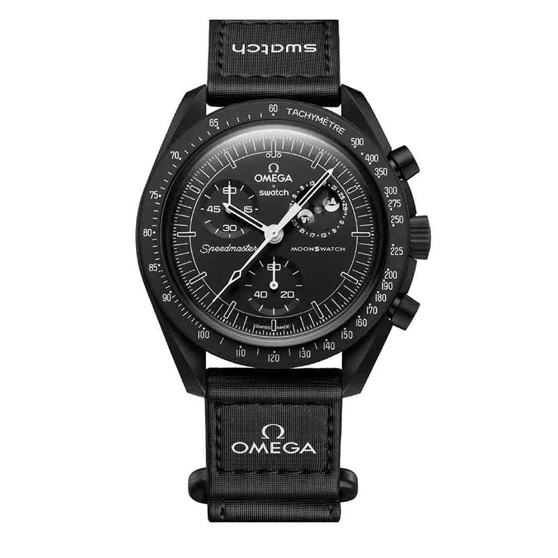 ساعت مچی عقربه ای مدل سه موتور فعال کرنوگراف سری Moon Snoopy