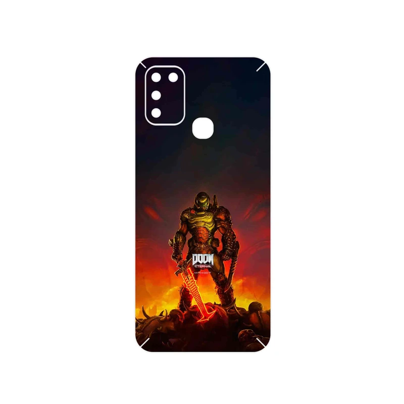 برچسب پوششی ماهوت مدل DOOM Game Series مناسب برای گوشی موبایل اینفینیکس Hot 11 Play