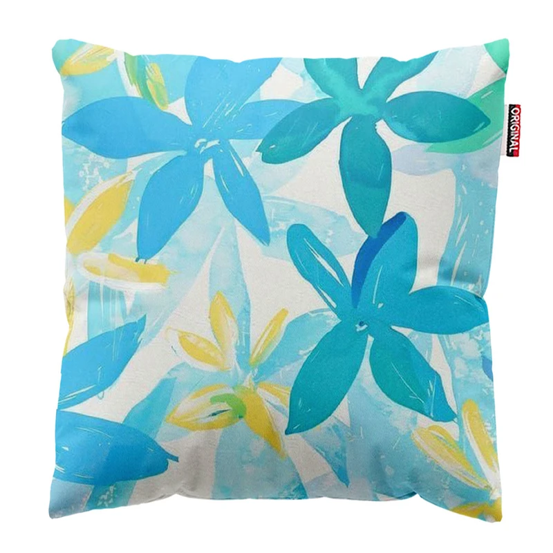 کوسن پاد آفرین طرح گل کد 3047 سایز 30*30 سانتی متر