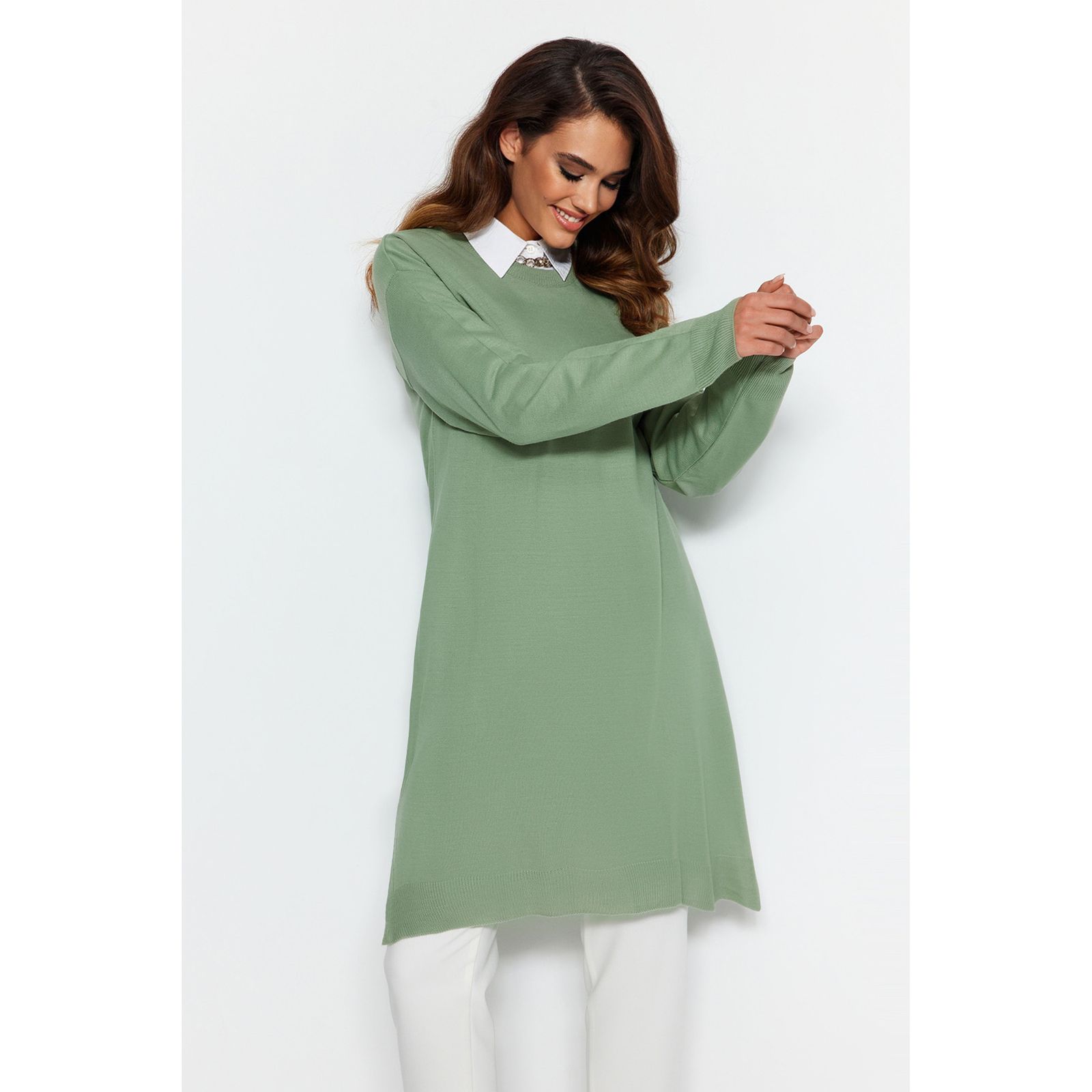 تونیک آستین بلند زنانه ترندیول مدل 132136235 -  - 6