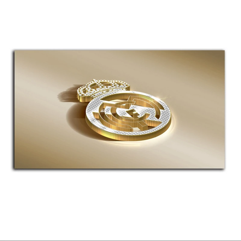 تابلو شاسی بکلیت طرح فوتبال لوگو باشگاه رئال مادرید مدل SH-S7164