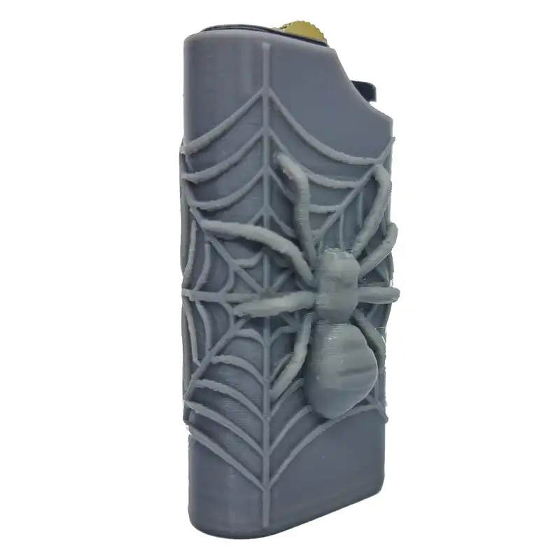 فندک مدل اسکلت عنکبوت و تار