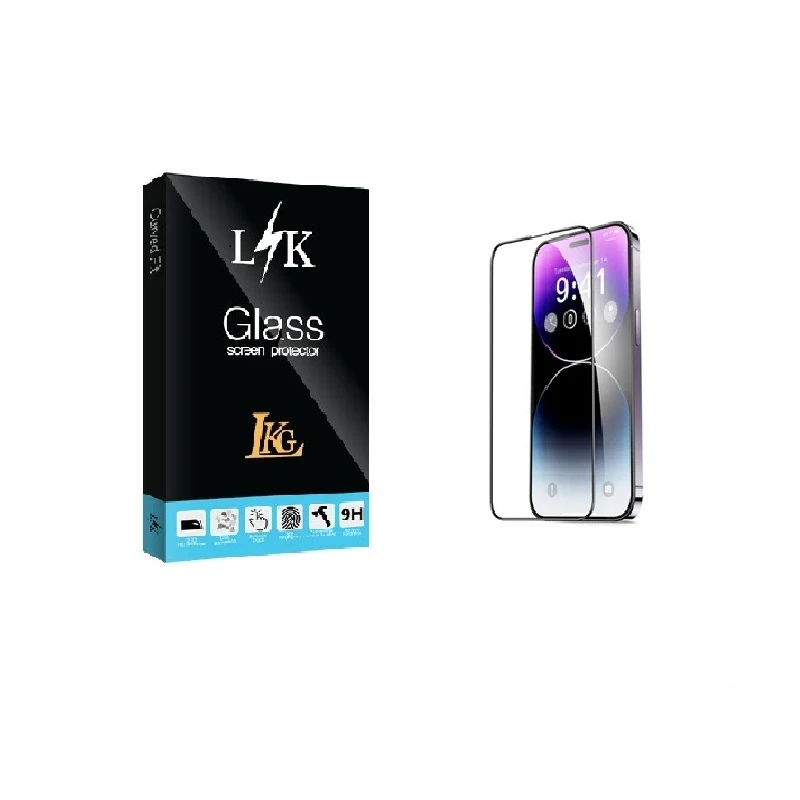 محافظ صفحه نمایش ال کا جی مدل LKK FULL مناسب برای گوشی موبایل اپل iPhone 15 Pro
